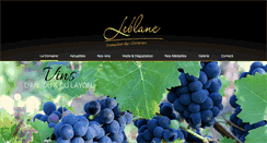 Desktop Screenshot of domaine-leblanc.fr